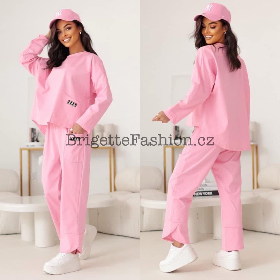 Komplet Premium Cotton růžový