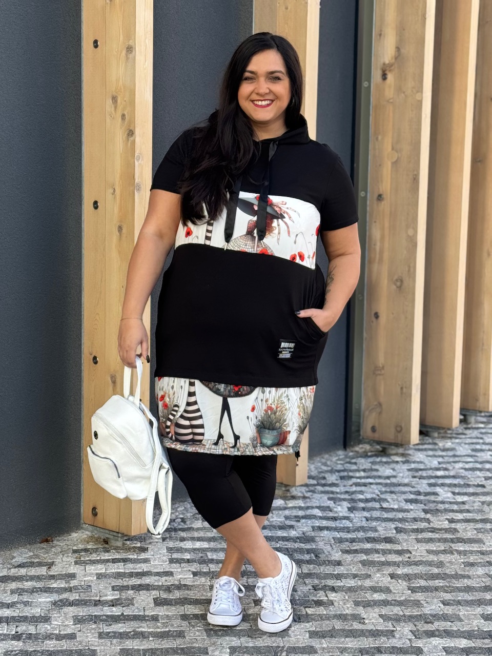 Tunika s kapucou Woman