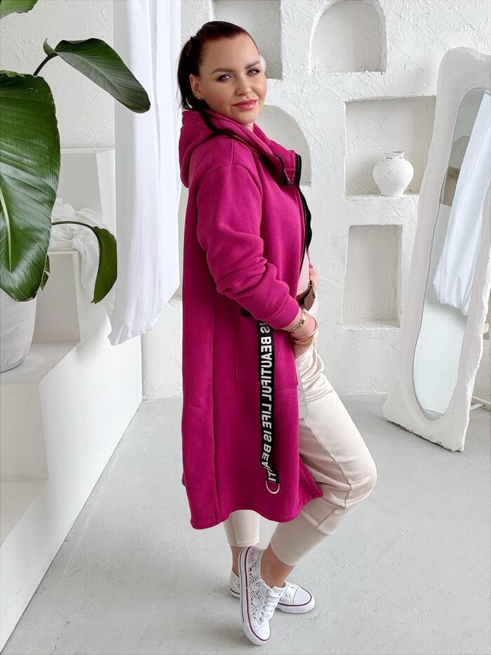 Delší mikina Fashion - výběr barev po rozkliknutí