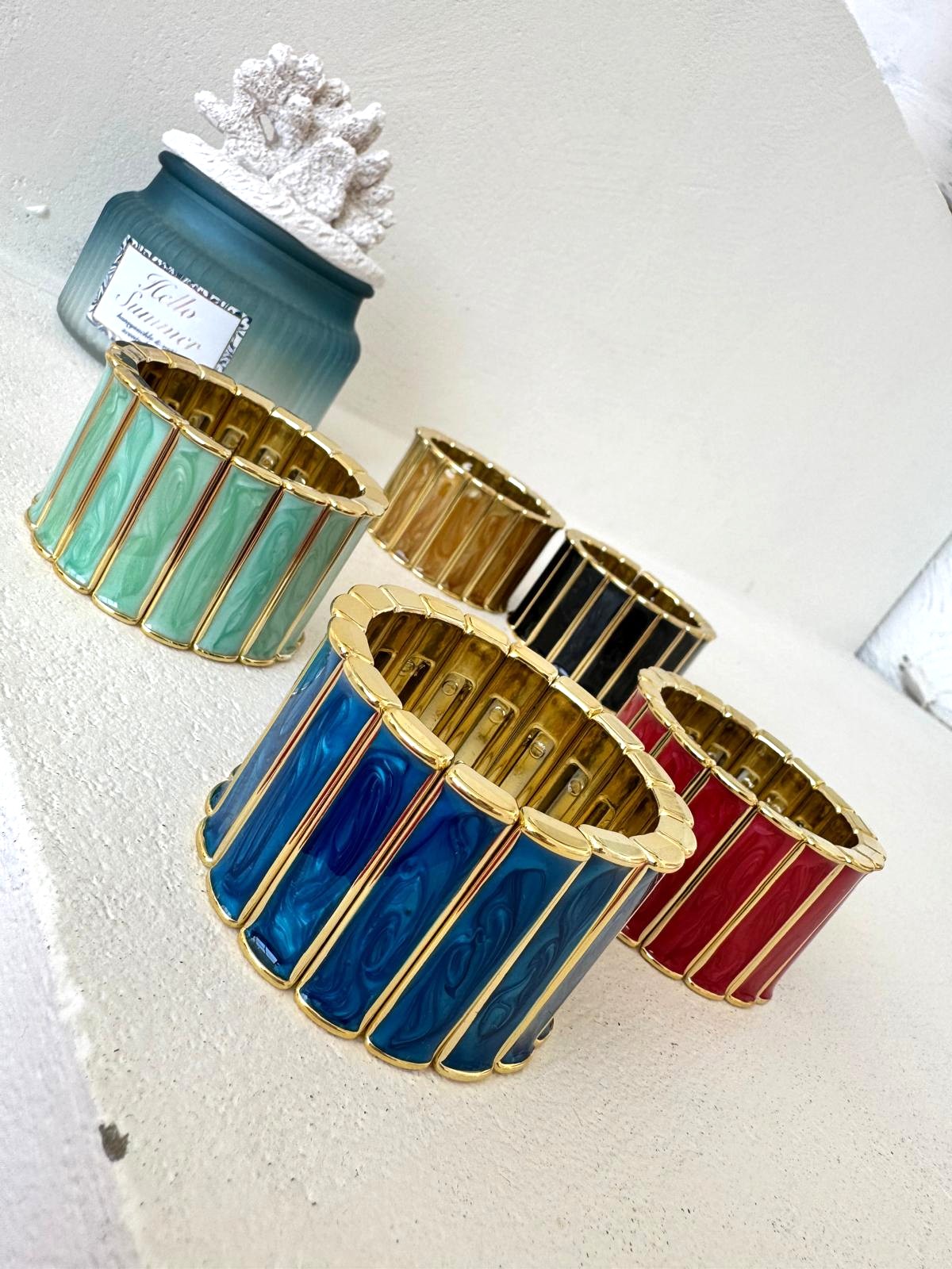 Náramek Strips mintový