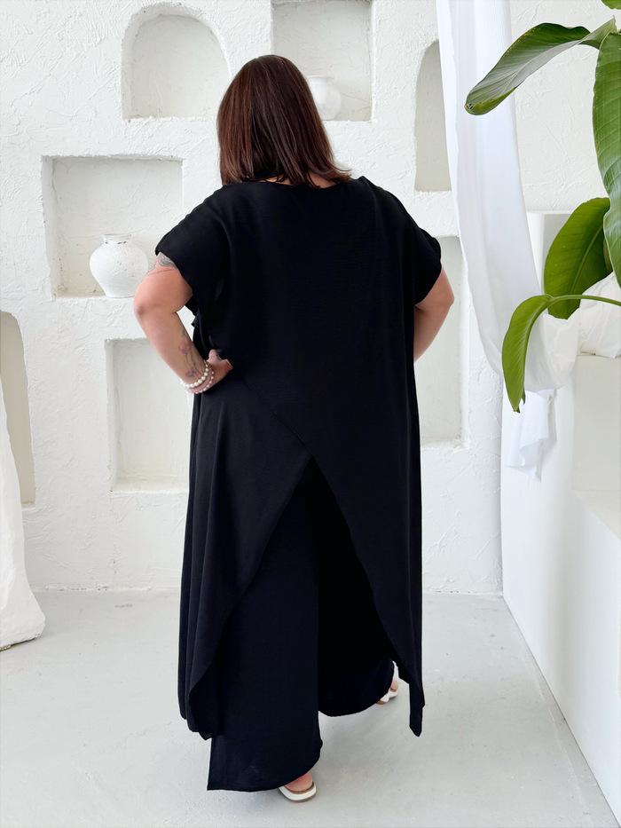 Komplet do 4XL Afrodité černý