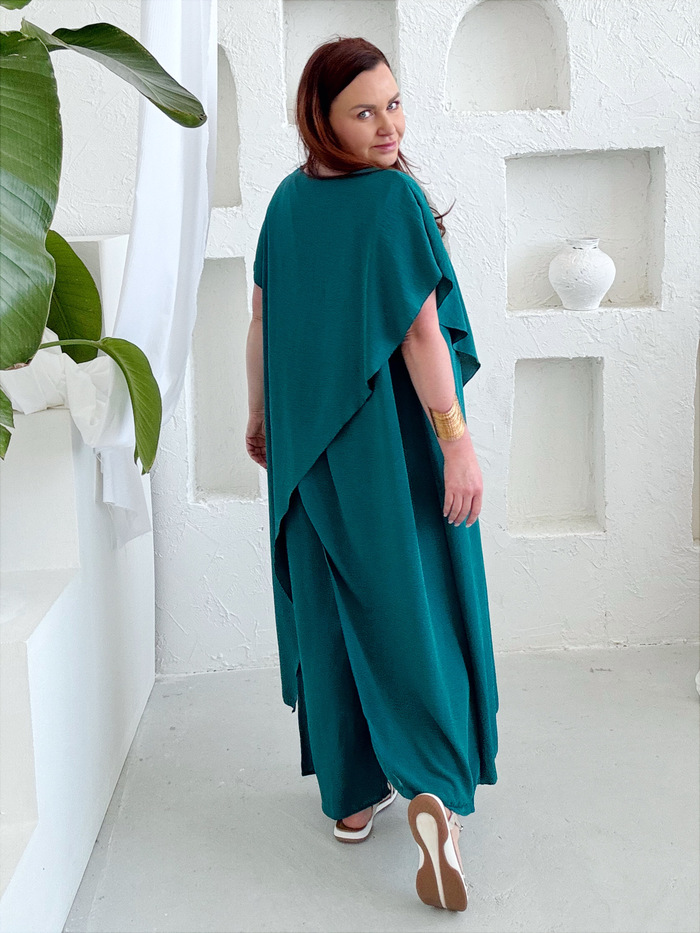 Komplet do 4XL Afrodité petrolej