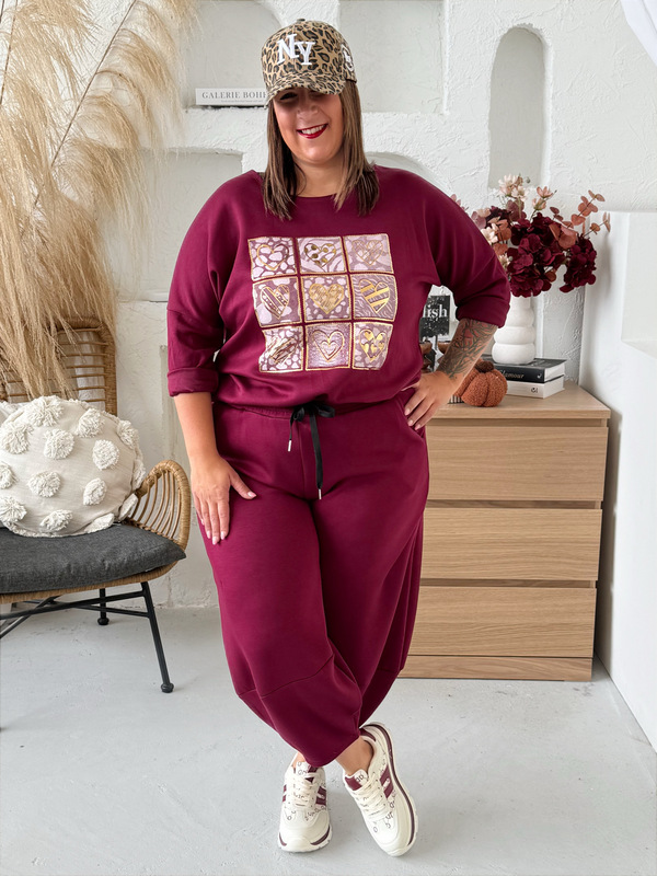 Máslová mikina Love Symbols do 3XL - 𝘃𝘆́𝗯𝗲̌𝗿 𝗯𝗮𝗿𝗲𝘃 𝗽𝗼 𝗿𝗼𝘇𝗸𝗹𝗶𝗸𝗻𝘂𝘁𝗶́