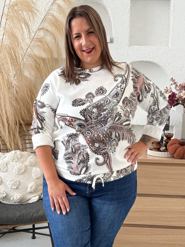 Mikina Oriental do 3XL