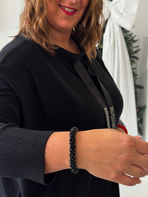 Náramek Milion Corals černý 