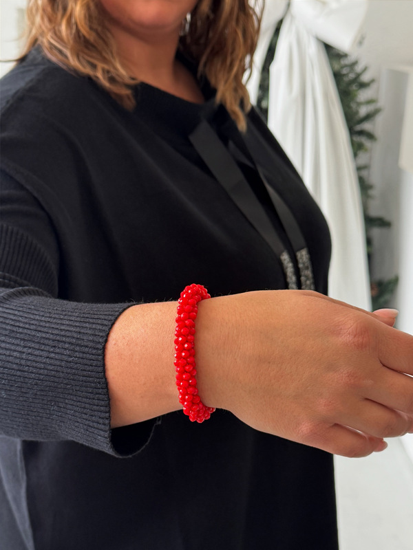 Náramek Milion Corals červený