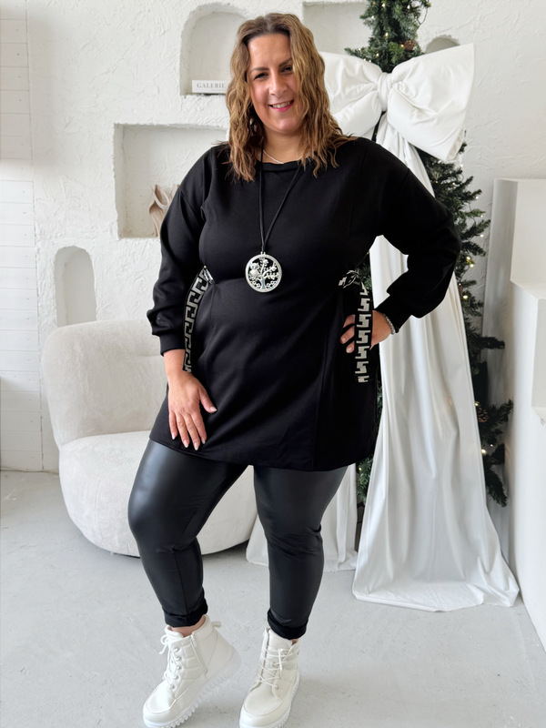 Máslová mikikna Sporty Extra do 3XL černá