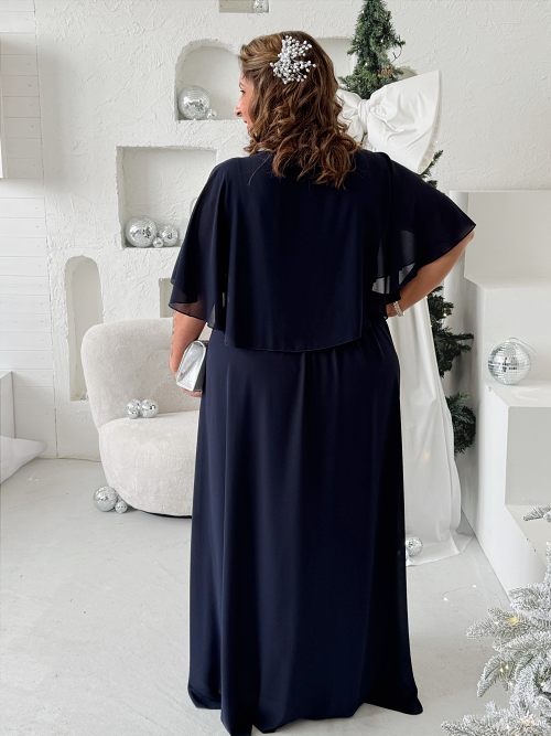 Plesové šaty Isabel do 4XL černé