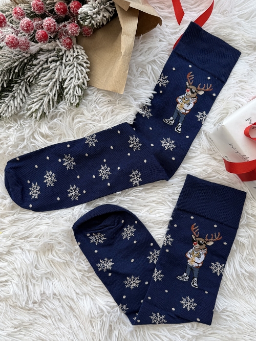 Pánské ponožky Vánoční elegán