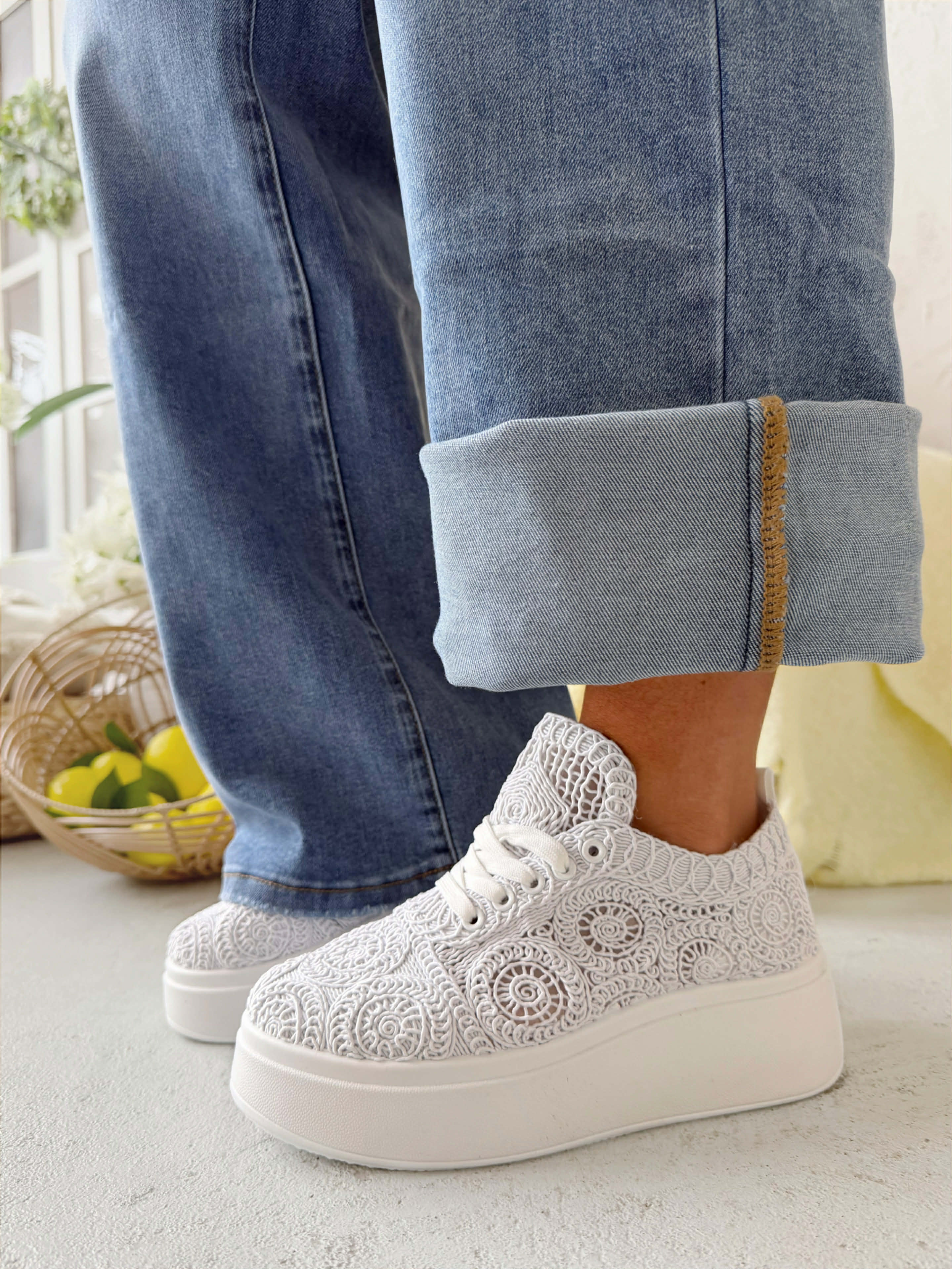 Krajkové botasky Exclusive 