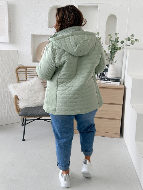 Jarní přechodová bunda Chic - mintová