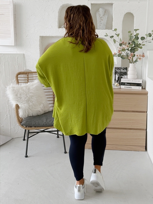 Tunika Iris do 4XL - neon zelená