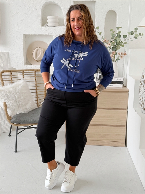 Mikinové tričko Exclusive Vážky do 3XL - výběr barev