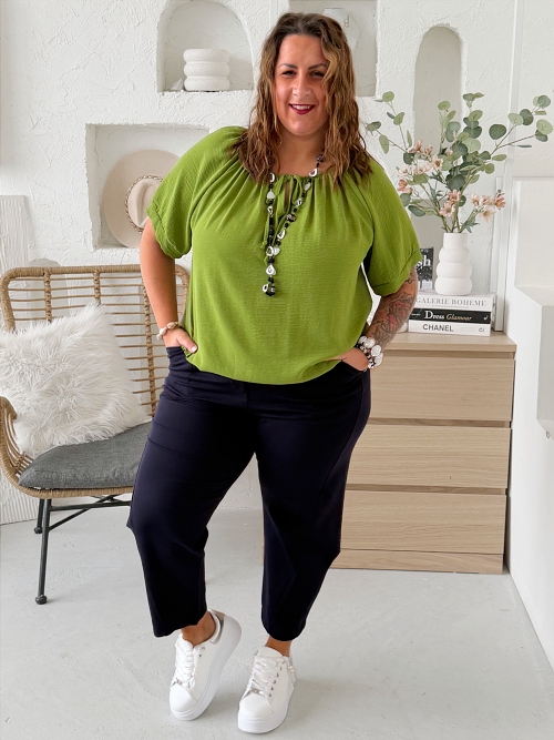 Halenka Nora do 4XL - limetka