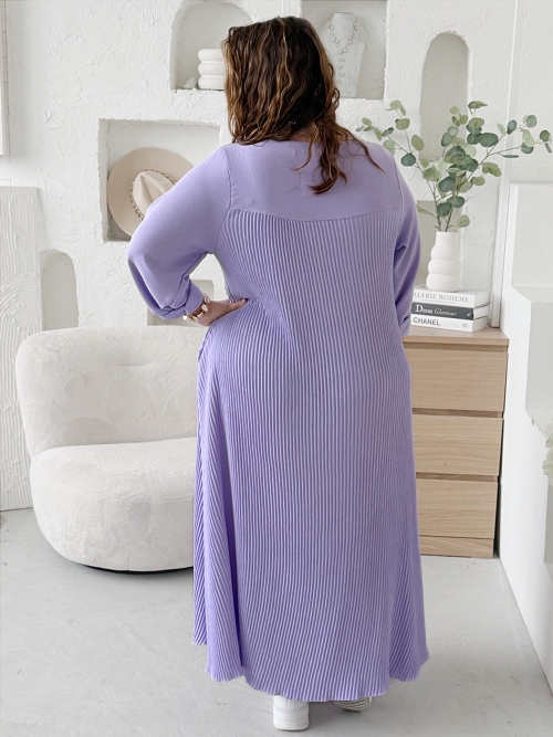 Šaty Perfect Feel do 5XL - lila