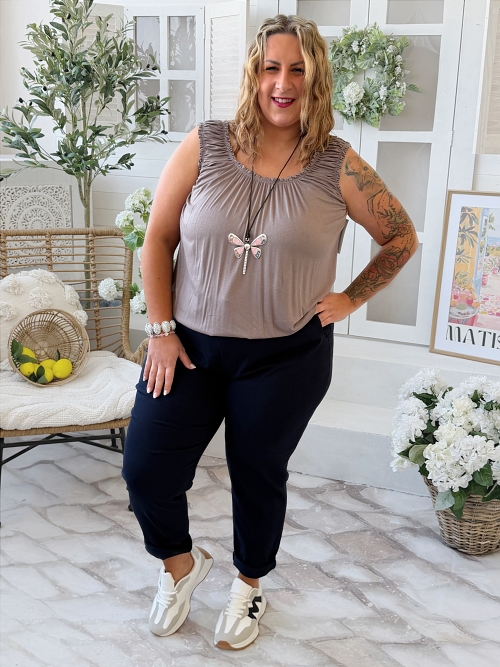 Superelastické tílko do 4XL fango