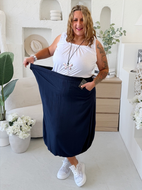 Sukně Espana do 4XL tmavě modrá