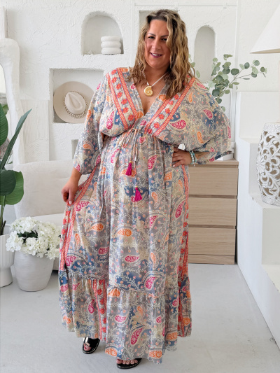 Šaty Oriental do 3XL 