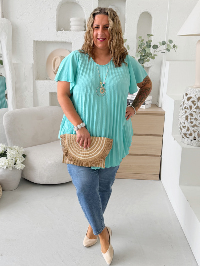 Halenka Plisa do 4XL mint