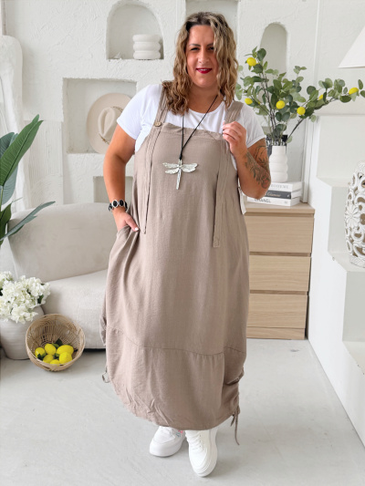 Laclové šaty Summer Myself z tenčího materiálu do 4XL - fango