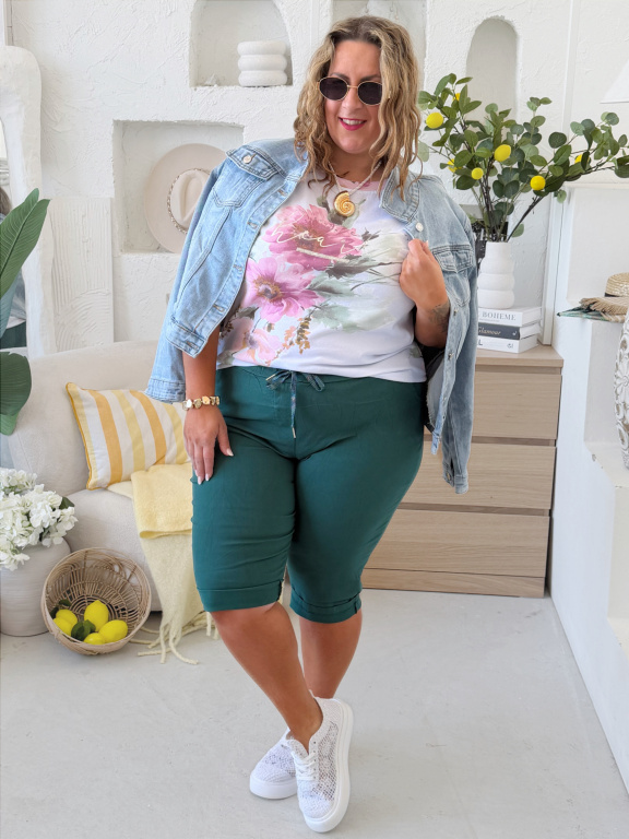 Tričko se zavazováním Pivoňka Květ 