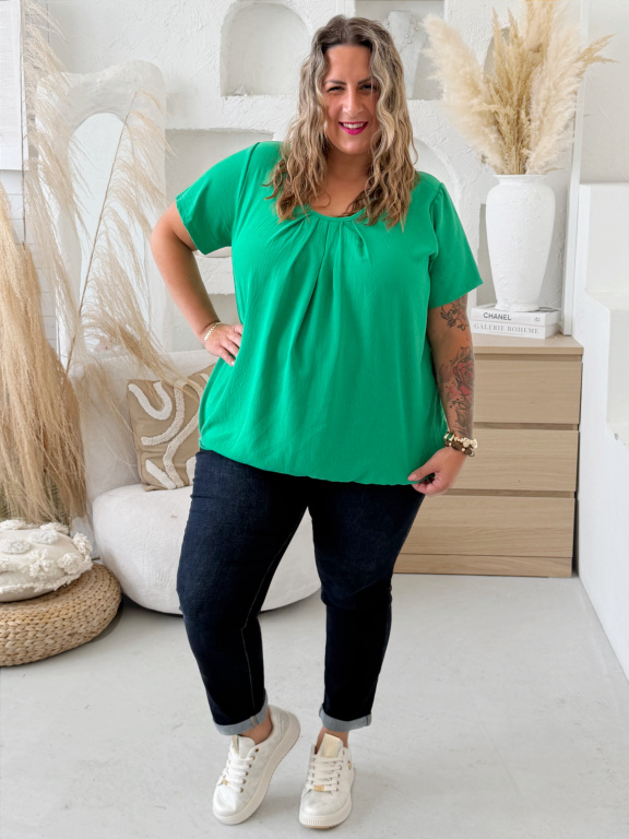 Halenka Miu do 4XL - zelená