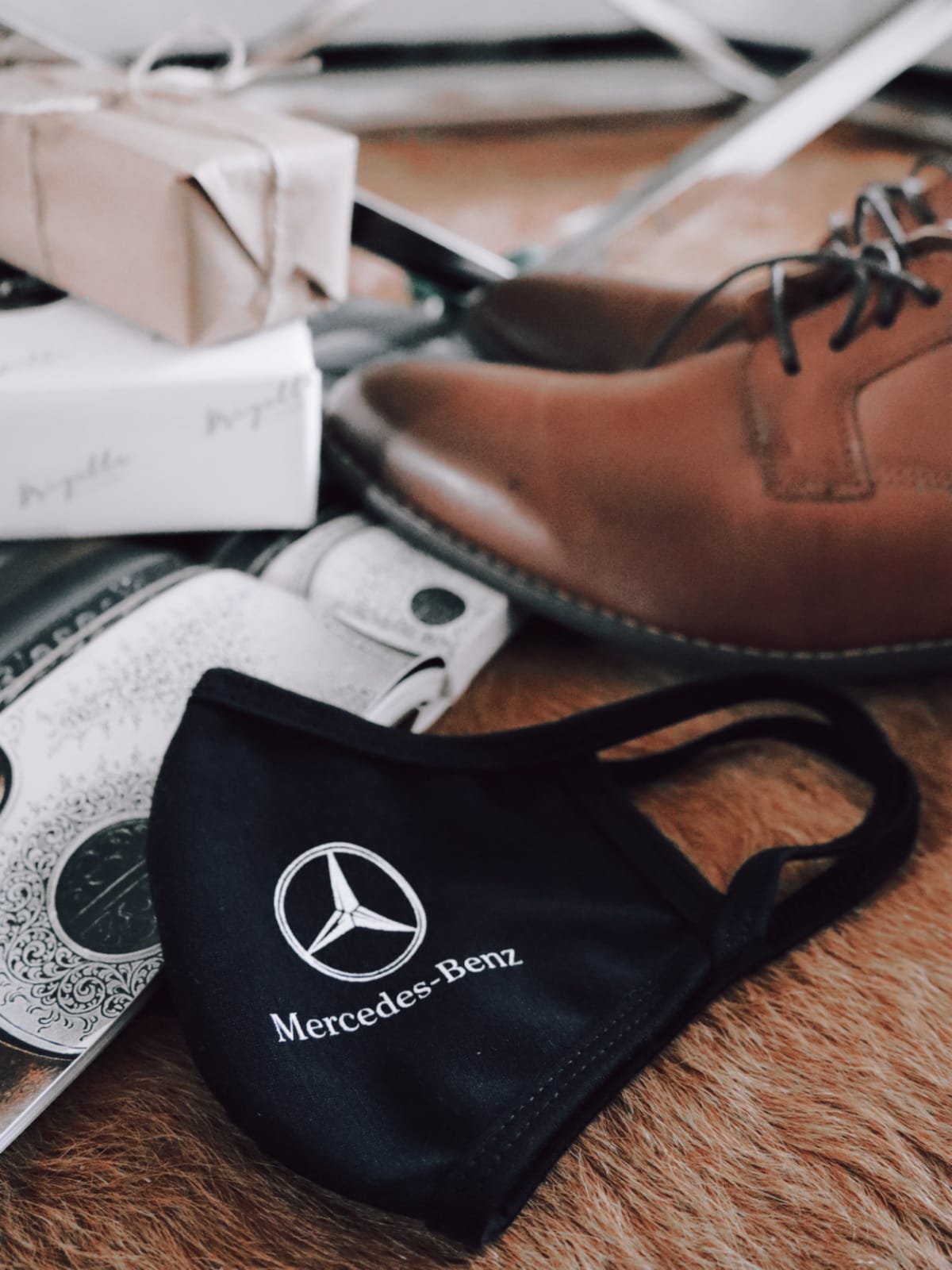 Pánská rouška Mercedes 