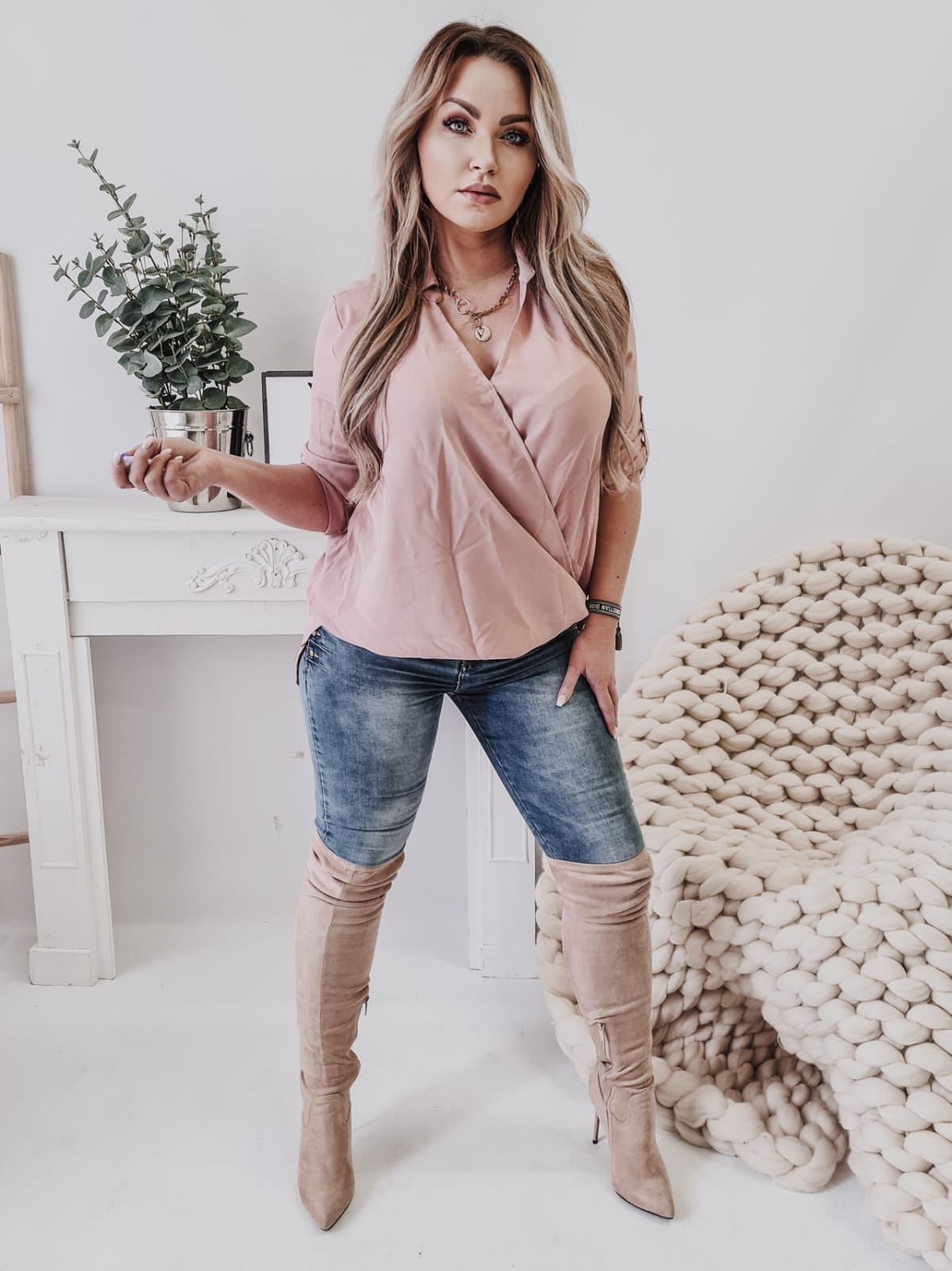Halenka Emory - růžová