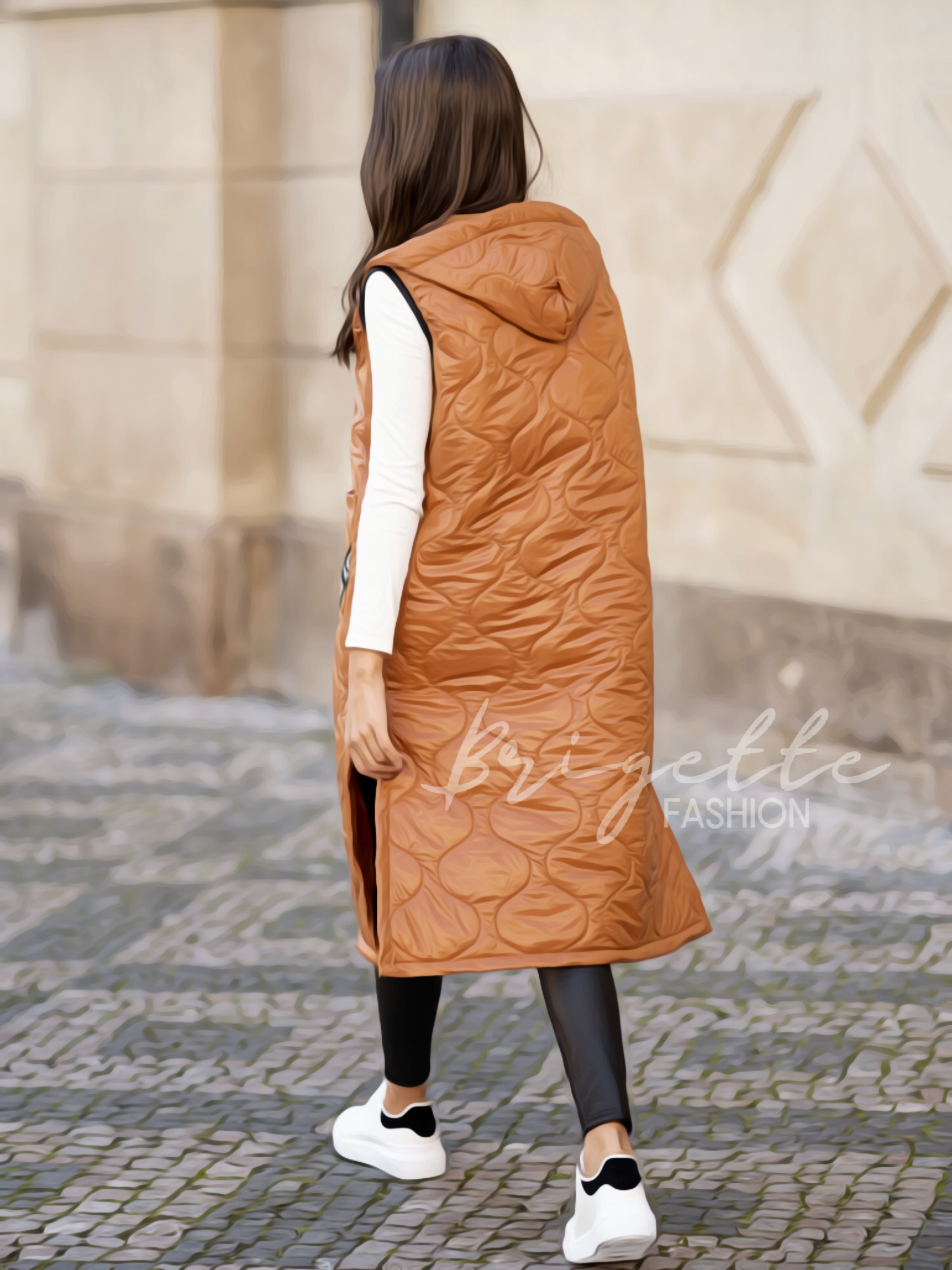 VESTA OVERSIZE CAMEL