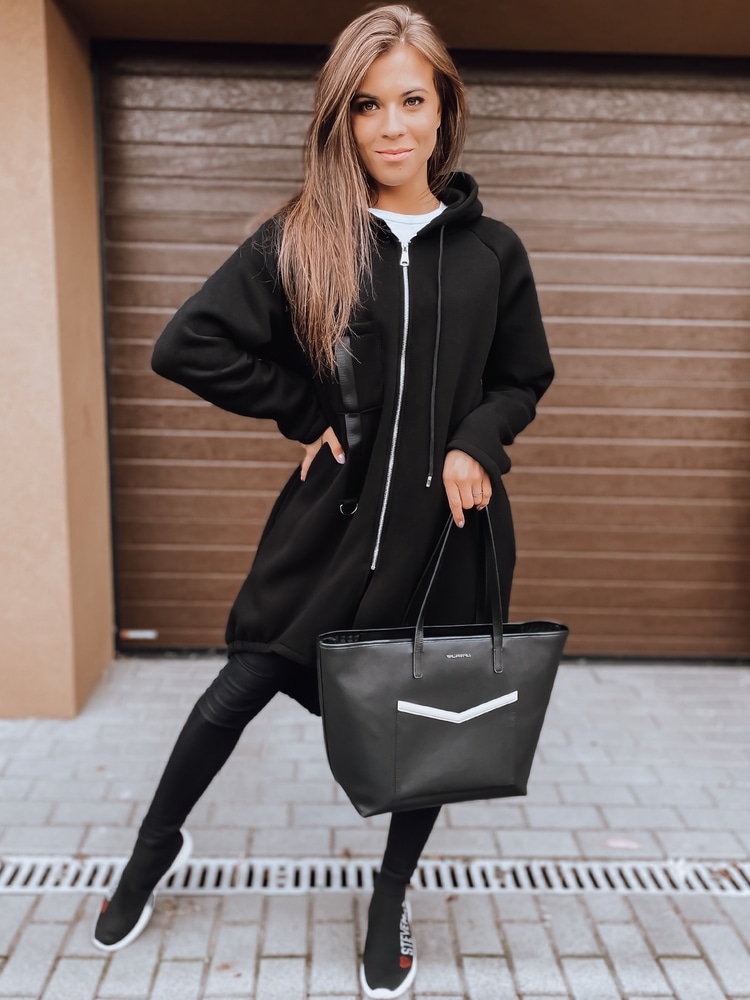 Oversize mikina Black Cord černá