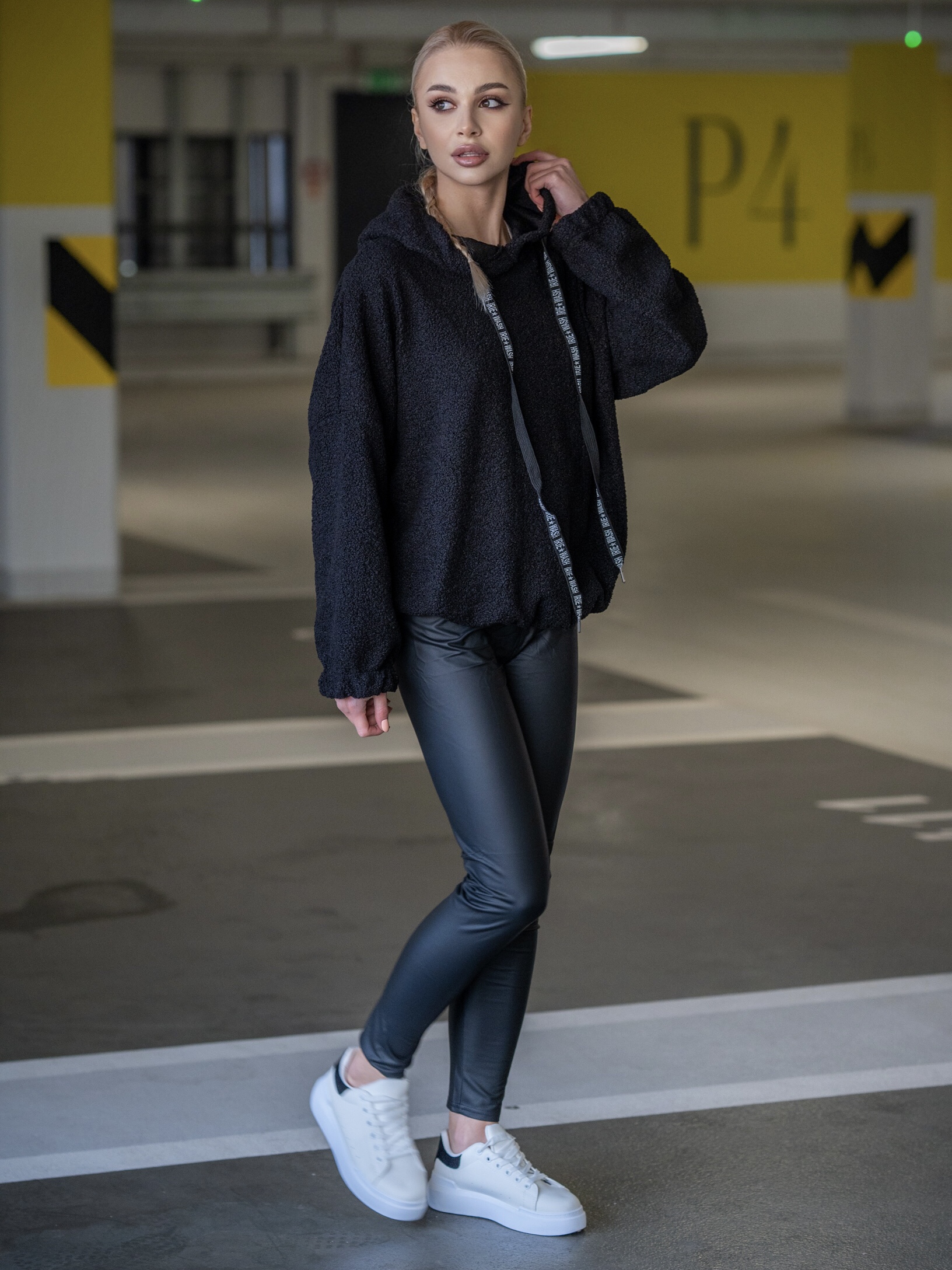 Mikina Teddy černá 