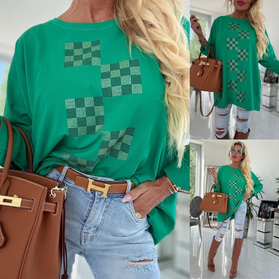 Tunikové tričko Sach Mat zelená