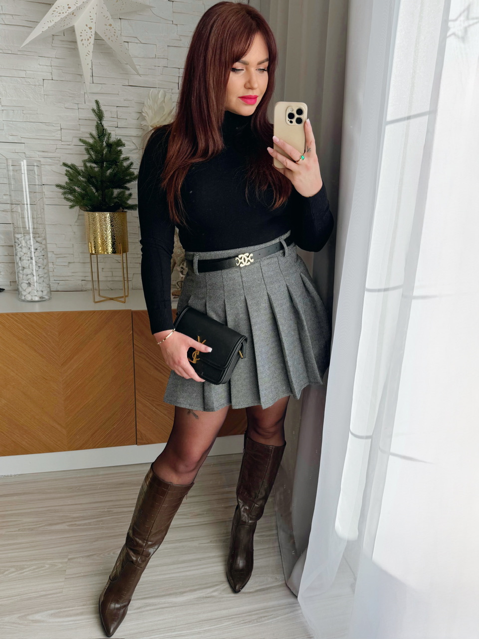 Skládaná sukně Lovie