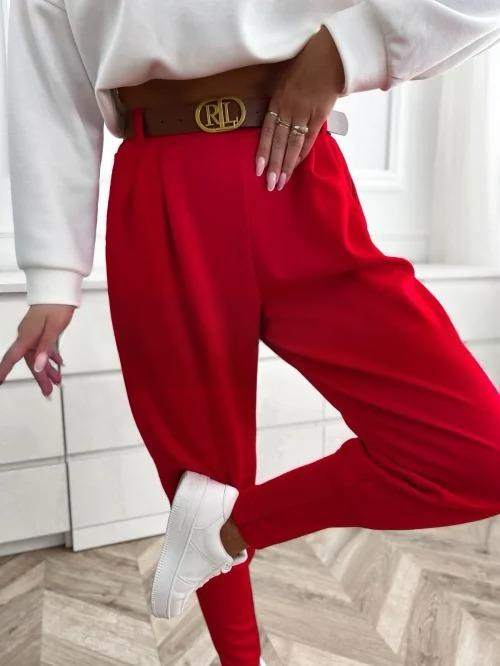 Kalhoty Stylish červené 