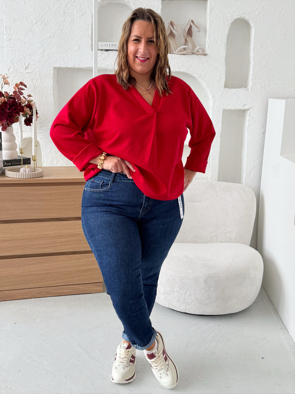 Elastické džíny Mom fit do vel.36 (5XL)