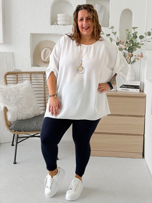 Tunika Iris do 4XL - bílá