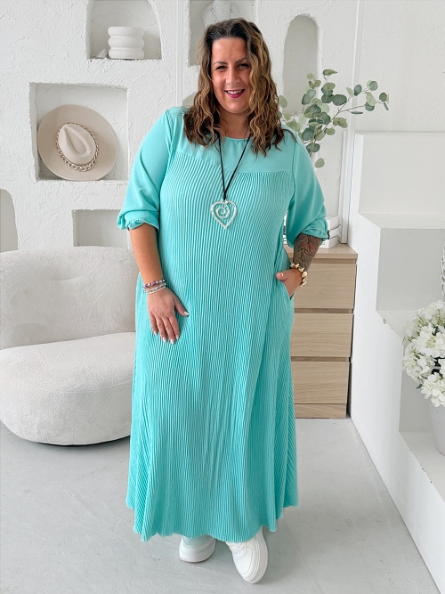 Šaty Perfect Feel do 5XL - mintové