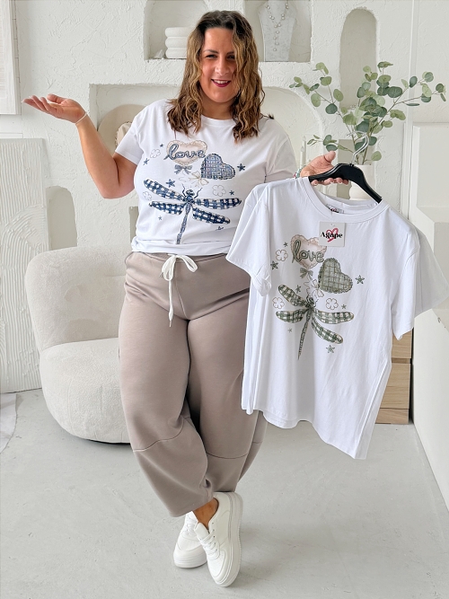 Máslové barelové kalhoty Jefry do 4XL - fango