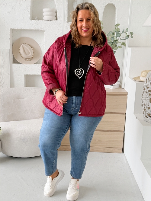 Náhrdelník na kůži Srdce Vášeň