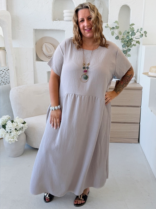 Šaty Sunny Comfort do 5XL - fango