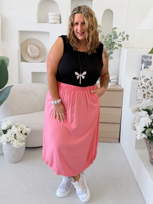 Superelastické tílko do 4XL černé