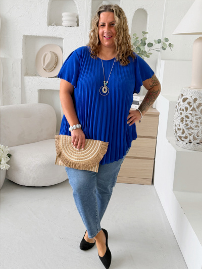 Halenka Plisa do 4XL fango