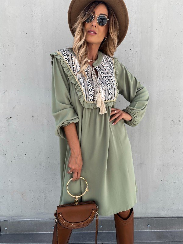 Šaty Esperanza - khaki