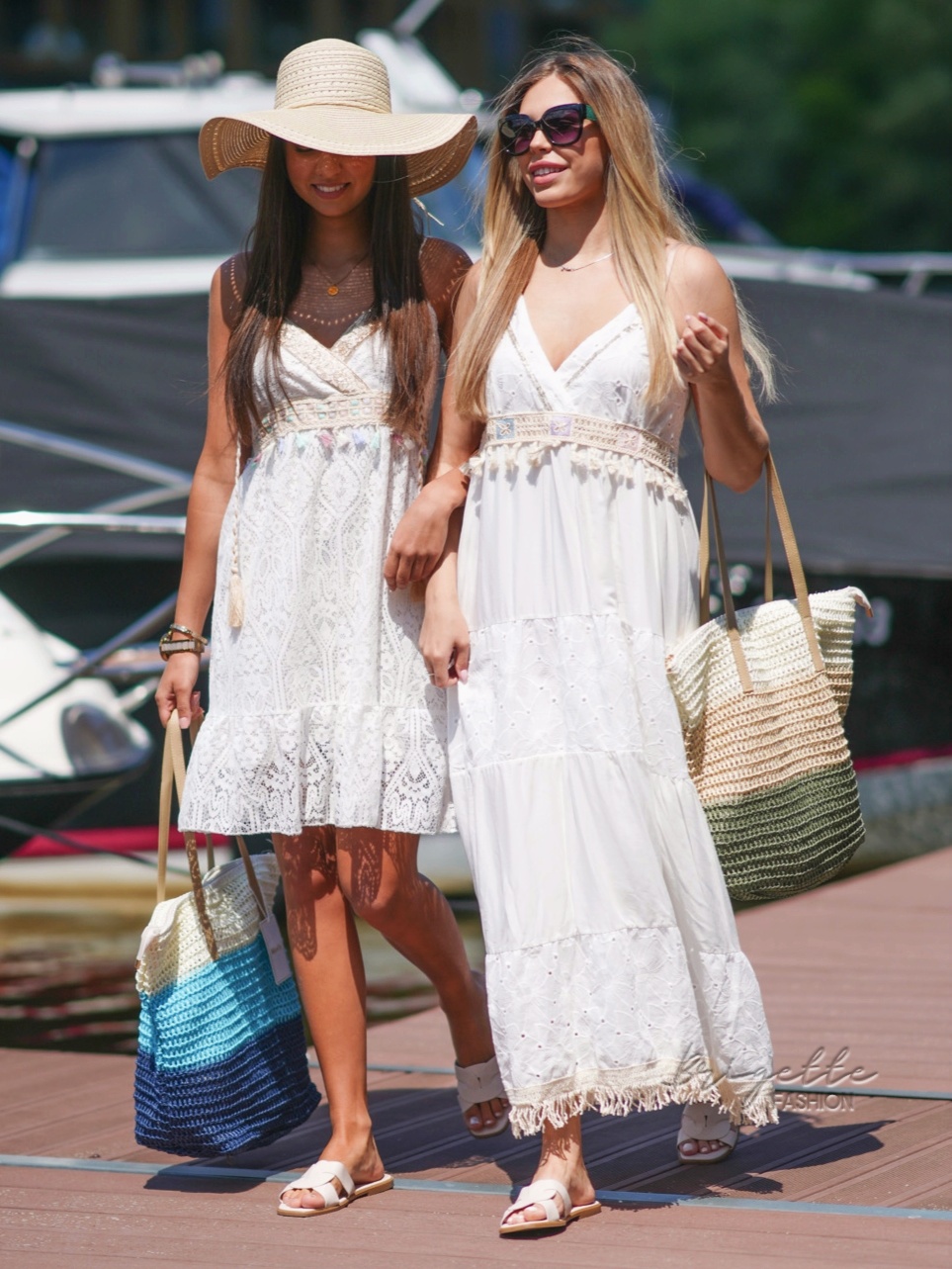 Boho šaty dlouhé