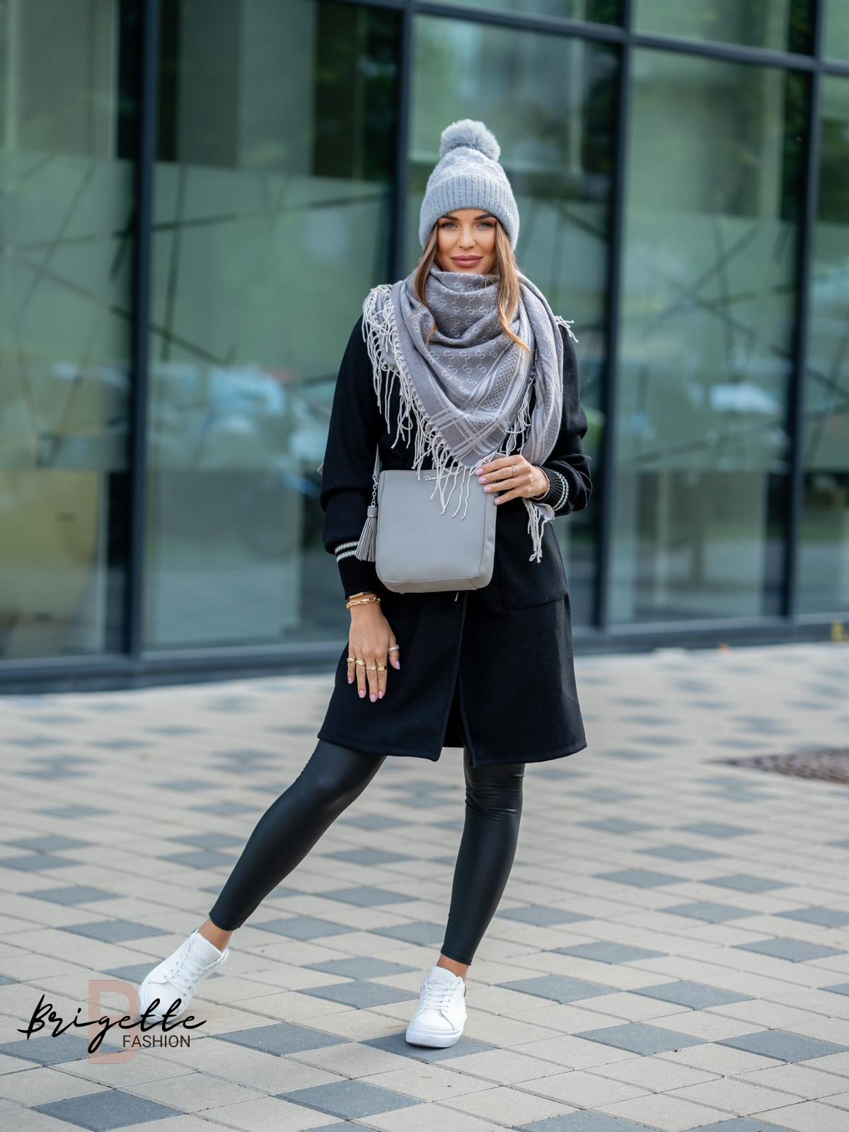 Crossbody Demra šedé