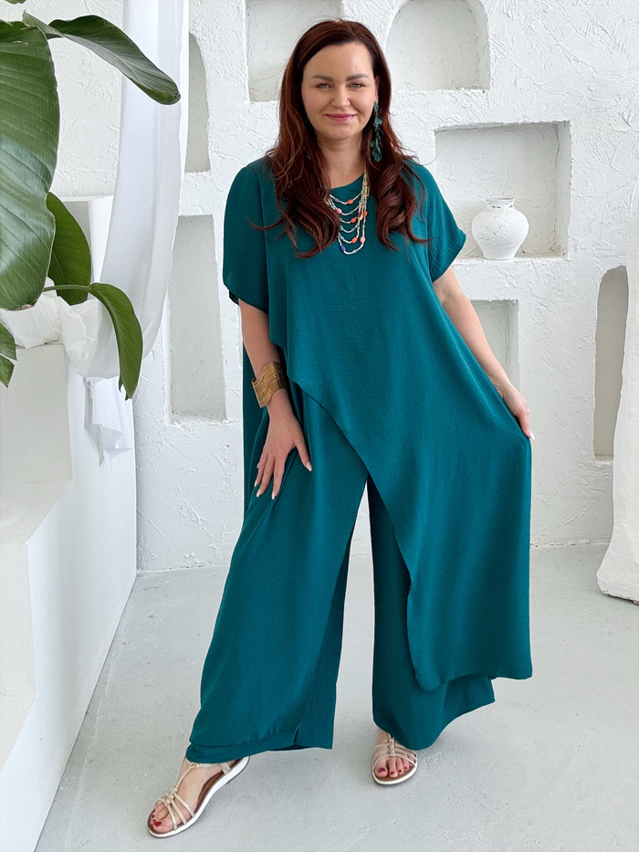 Komplet do 4XL Afrodité petrolej