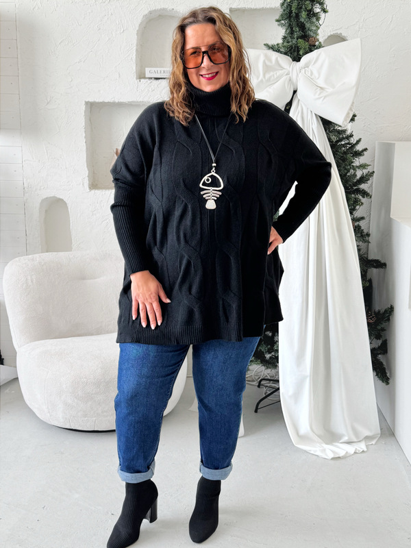 Náhrdelník na kůži Fishbone Big