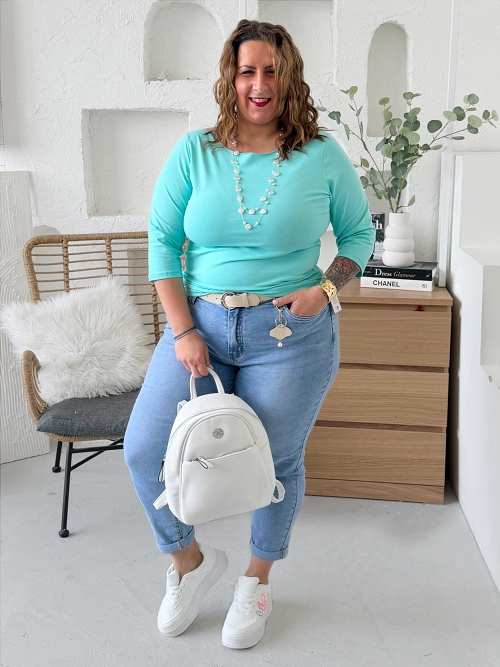 Korálky na zlatém řetízku 