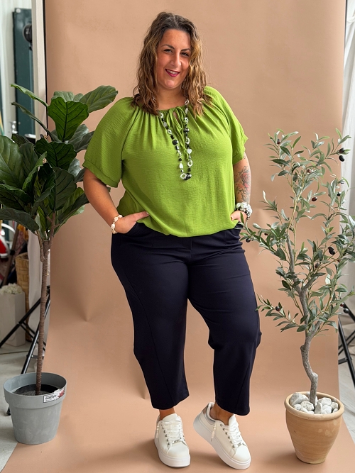 Halenka Nora do 4XL - limetka