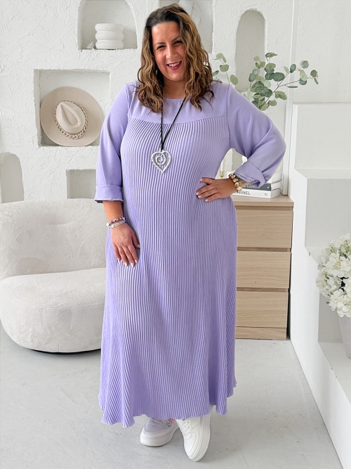 Šaty Perfect Feel do 5XL - lila
